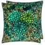 Designers Guild Kudde MADHYA AZURE VELVET 55x55 CCDG1146 (1-PACK) Kampanj 25% rabatt på hela köpet över 5000 kr (gäller ej rea och tyger) KOD. GTGYTKXL - 2-pack Kuddar med rabatt