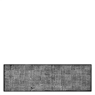 Designers Guild Handtuftad Matta QUELUZ NOIR RUNNER 75x250 cm RUGDG0740 (Går att måttbeställa) Kampanj 25% rabatt på hela köpet över 5000 kr (gäller ej rea och tyger) KOD. GTGYTKXL