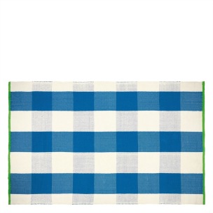 Designers Guild Plastmatta indoor/outdoor SALIYA COBALT Tre storlekar RUGDG0814-15-18 Kampanj 25% rabatt på hela köpet över 5000 kr (gäller ej rea och tyger) KOD. GTGYTKXL - Matta 120x180 köp här
