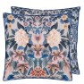 A Nyhet Designers Guild Kudde IKEBANA DAMASK SLATE BLUE 55x55 CCDG1384 (2-PACK) Kampanj 25% rabatt på hela köpet över 5000 kr (gäller ej rea och tyger) KOD. GTGYTKXL - 2-pack Kuddar med rabatt