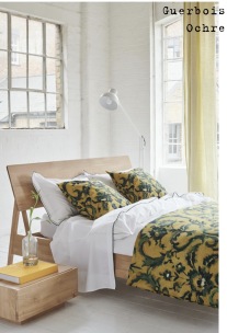A. Designers Guild Bäddlinne GUERBOIS OCHRE COURTEPOINTE COUVRE LIT ET TAIE Kampanj 25% rabatt på hela köpet av bäddlinne över 5000 kr KOD. GTGYTKXL