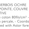 A. Designers Guild Bäddlinne GUERBOIS OCHRE COURTEPOINTE COUVRE LIT ET TAIE Kampanj 25% rabatt på hela köpet av bäddlinne över 5000 kr KOD. GTGYTKXL