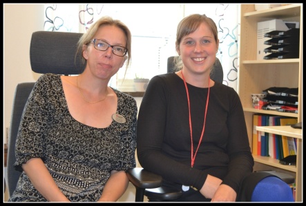 Anna Almroth och Therés Forsén, specialpedagoger på Bergsåkers skola. Anna Almroth och Therés Forsén, specialpedagoger på Bergsåkers skola.