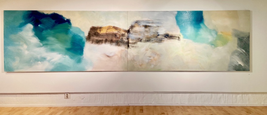 Entropi, 120x500 cm, 2020 Jasmine Cederqvist