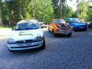 Värstingarna uppradade/The cars