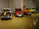Bilarna på museumet/Our cars at Saab´s museum in Trollhättan