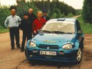 Monster Tajima har fått skjuts i Corsa Kit Car/Christer just gave the Pikes Peak master Monster Tajima a ride in the Vauxhall Corsa KitCar