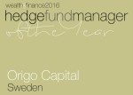 Origo Capital-Hedge Fund Manager of the year Awards (1612WF40) Winners Logo