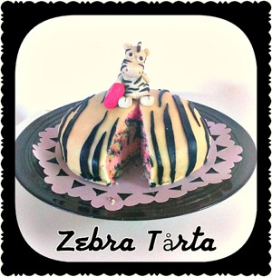 Zebra Tårta