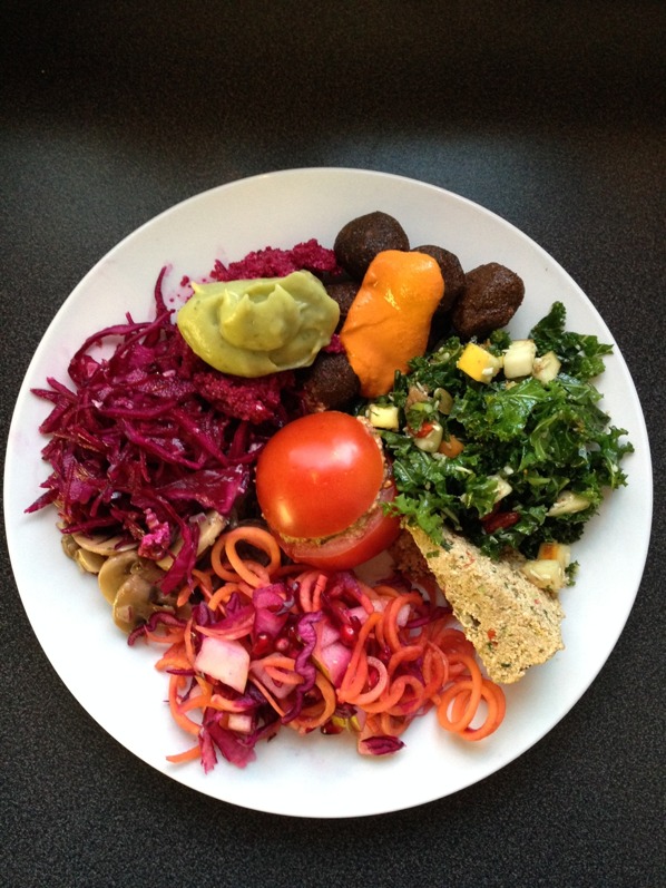 Jultallrik på rawfood vis, mmm... så gott! Jultallrik på rawfood vis, mmm... så gott!