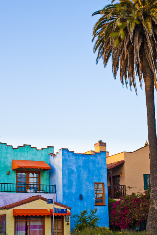 Venice Beach - som en tavla. Venice Beach - som en tavla.