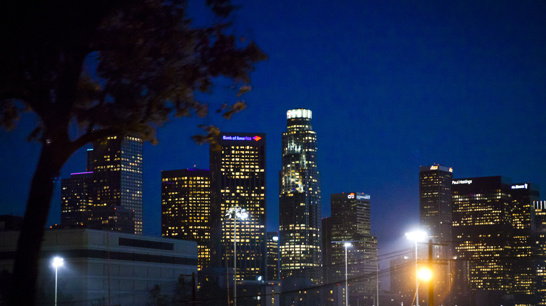 Snapshot på ett vaket Los Angeles på väg hem... Snapshot på ett vaket Los Angeles på väg hem...