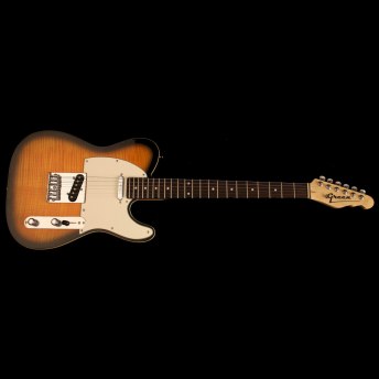 Green TL Custom - 2-tone Sunburst/Flame/Green Pickup