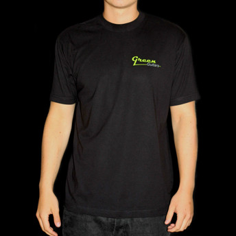 Green Guitars T-shirt - Green T-shirt (L, svart)