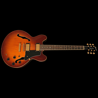 Green B&B - Tobaco Sunburst/Green Pickups
