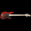 Green P-Bass - Red Metallic/Maple fingerboard