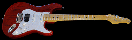 Trans Red - with Maple Fingerboard