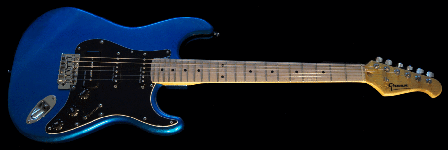 Blue Pearl with Maple fingerboard