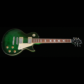 Green LP Standard Green - Green Chrome Humbuckers/Pickguard