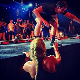 GRIT- Strength SuperSaturday Filmning Globen 2013, innan highfive med Les Mills Jr :) GRIT- Strength SuperSaturday Filmning Globen 2013, innan highfive med Les Mills Jr :)
