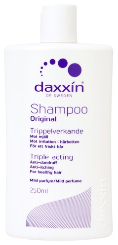 daxxin, mjäll shampoo, shampoo, dandruff, mot mjäll,  hårvård,