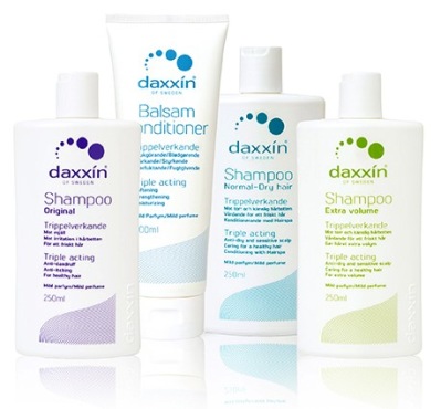 daxxin, shampoo, conditioner, dandruff, sensitive scalp, dry scalp, hair care,