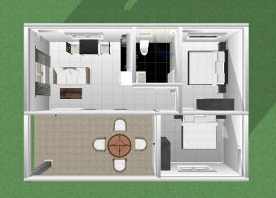 Floor plan house type 1