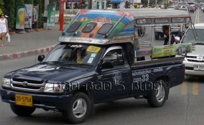 Songtaew taxi