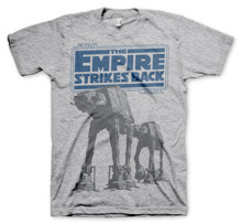 STAR WARS: Empire Strikes Back AT-AT T-Shirt (H.Grey)