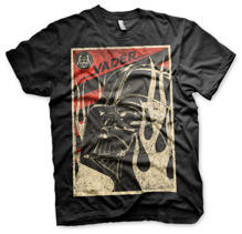 STAR WARS: Vader Flames Unisex T-Shirt (Black)
