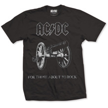 AC/DC: For Those About to Rock T-shirt (black)