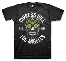 CYPRESS HILL: Sugar Skull T-Shirt (Black)