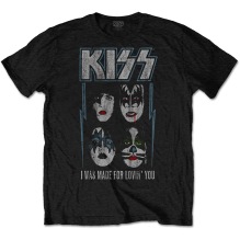 KISS: I Was Made For Lovin´ You T-shirt (black)