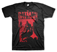 BATMAN: The Batman Sketch City T-Shirt (Black)