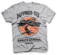 COBRA KAI: Miyagi-Do Karate School T-Shirt (h. grey)