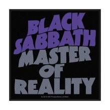 BLACK SABBATH: Master Of Reality Standard Patch (tygmärke)