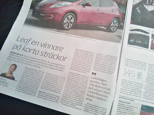 "- Bilen har inget avgasrör där bak..." "- Bilen har inget avgasrör där bak..."