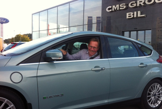 Focus Electric går nu att provköra (Bild: Gordon Strömfelt) Focus Electric går nu att provköra (Bild: Gordon Strömfelt)