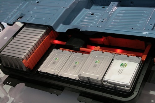 Batteripack i Nissan LEAF Batteripack i Nissan LEAF