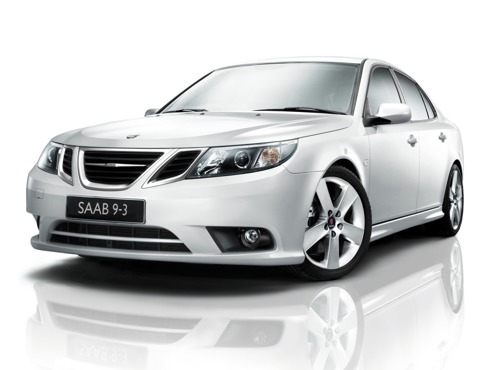 Gamla SAAB 9-3 som ska bli NEVS kommande elbil Gamla SAAB 9-3 som ska bli NEVS kommande elbil