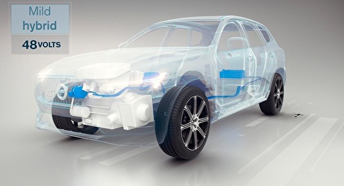 Volvo "mildhybrid". Inget annat än en "startmotor". Volvo "mildhybrid". Inget annat än en "startmotor".