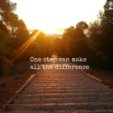 One step can make all the difference One step can make all the difference