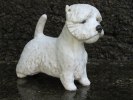 west highland white terrier h: 13 cm