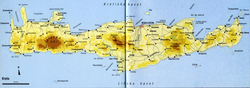 Kreta karta