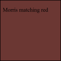Morris matching red