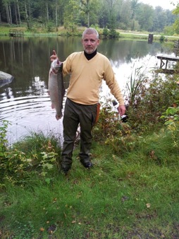 Ronnie Andersson med 4,3 kg regnbåge