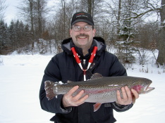 Isfiske i Tollerup 090221