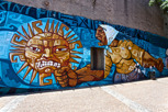 Street art at La Boca, Buenos Aires