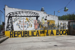 Street art at La Boca, Buenos Aires