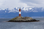 The lighthouse in Beagle Channel, Ushuaia